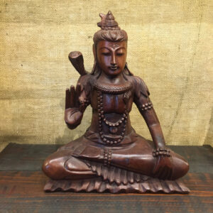 SITTING GOD SHIVA STATUE
