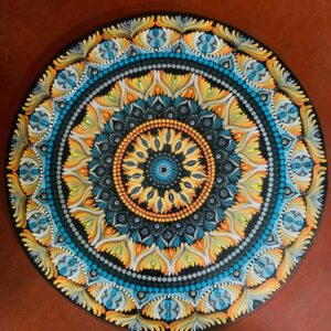 Hand painted Mandala Wall art
