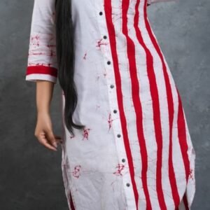 ceyloancraft batik frock red