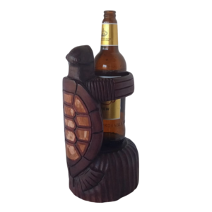Ceylon crafts Mahogany wood Beer bottle holder